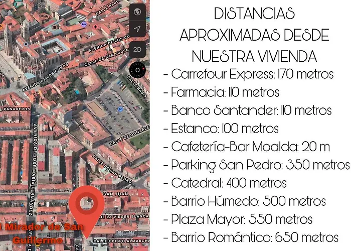 Vistas A La Catedral! El Mirador De San Guillermo Апартаменты *